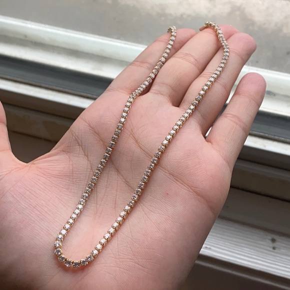 💍Gold Plated CZ Choker Necklace💍 - Picture 4 of 4